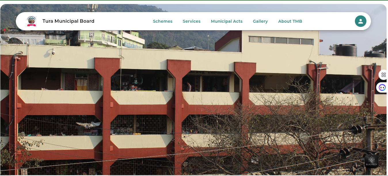 Tura Municipal Board Website main image